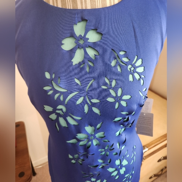 NWT Laser cut sheath dress sz8 - Picture 3 of 7